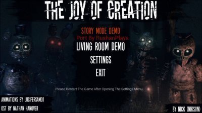 The Joy of Creation: Story Mode