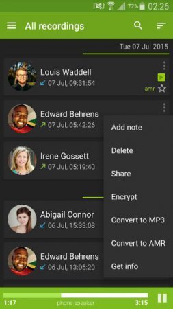 CallRecorder (Запись звонков)